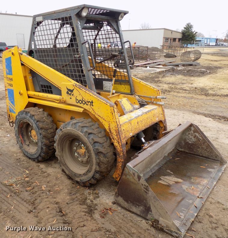image for item GF9860 1983 Bobcat 743 skid steer