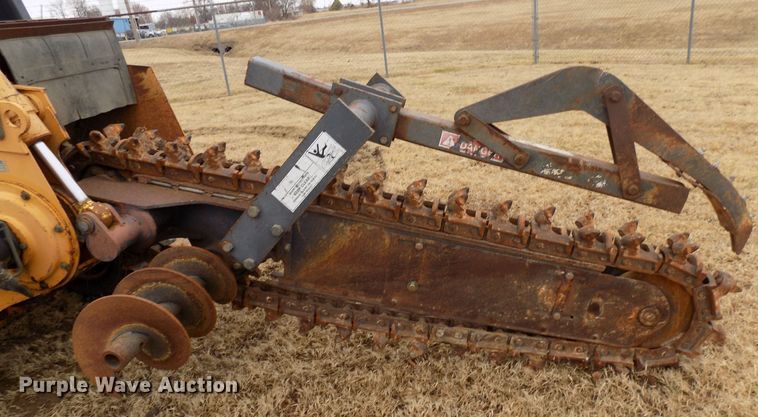 image for item GF9863 1996 Case 660 trencher