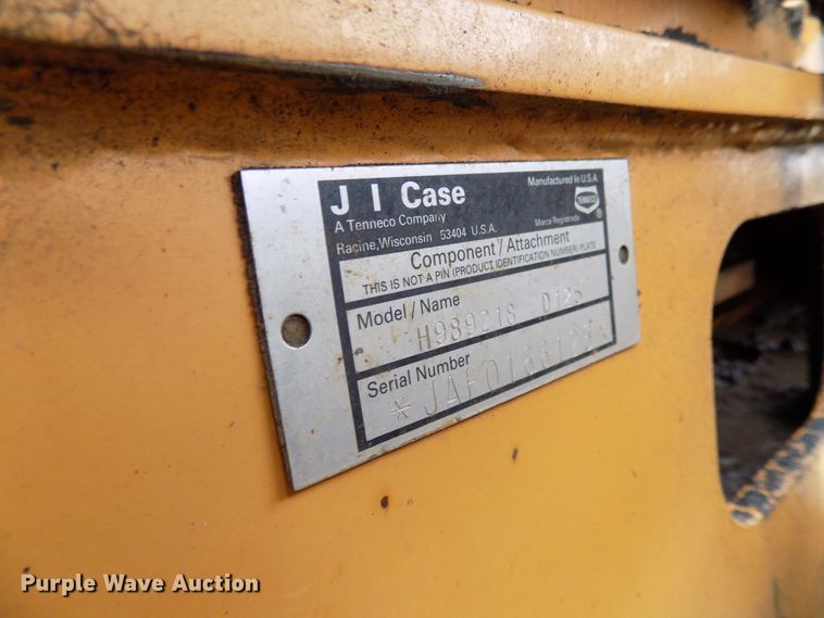 image for item GF9863 1996 Case 660 trencher