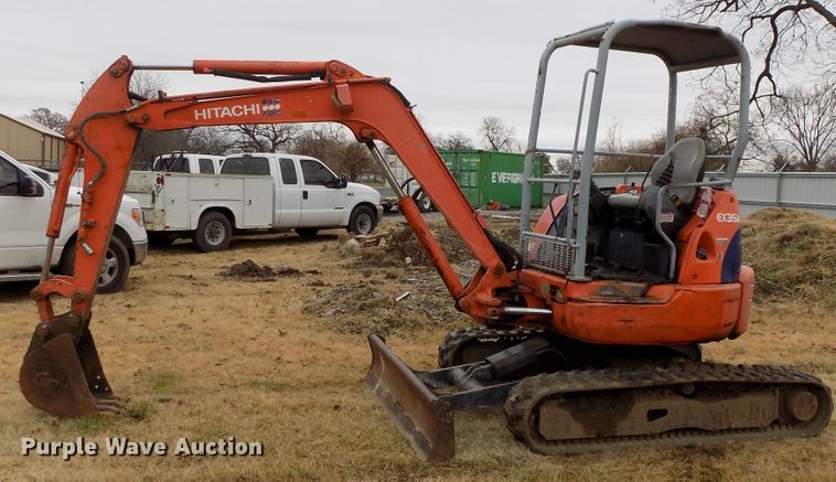 image for item GF9864 2000 Hitachi EX35U mini excavator