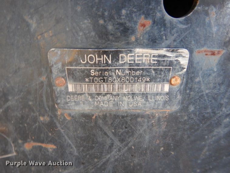 image for item GF9870 John Deere 77"W grapple bucket