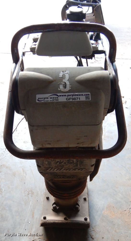 image for item GF9871 Approximately 6 Mikasa MTX-70 plate compactors