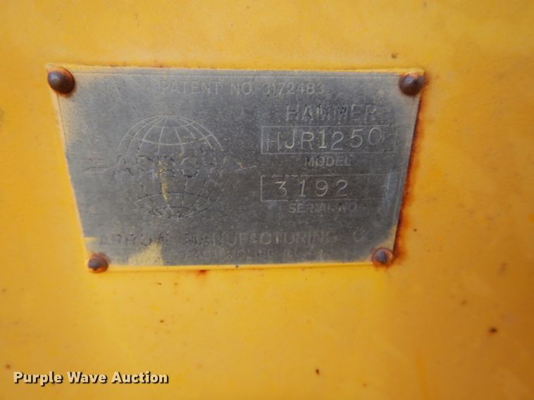 image for item GF9895 Arrow HJ1250R hydraulic concrete breaker hammer, and post driver