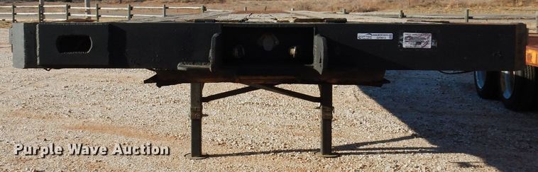 image for item GF9913 1985 Aztec flatbed trailer