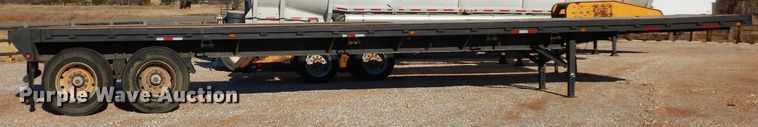 image for item GF9913 1985 Aztec flatbed trailer