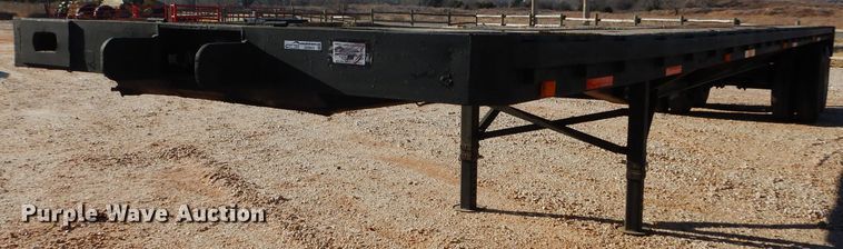 image for item GF9913 1985 Aztec flatbed trailer