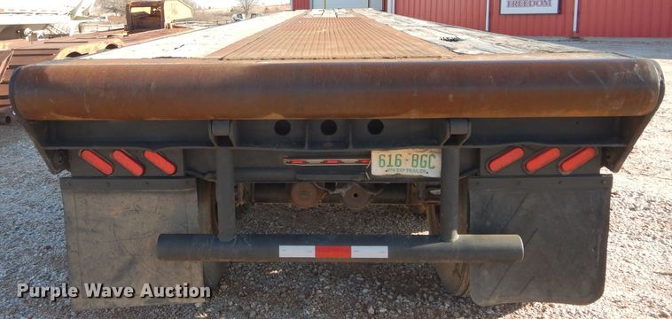 image for item GF9913 1985 Aztec flatbed trailer
