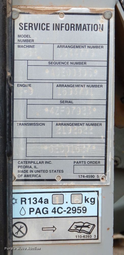 image for item GF9918 2003 Caterpillar D6R LGP Series II dozer