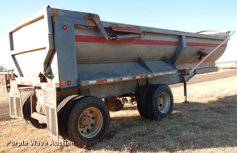 image for item GF9943 1995 Clement RK2S2825BT-AIR end dump trailer