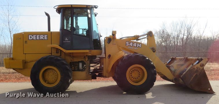 image for item GI9027 2003 John Deere 544H High Lift wheel loader