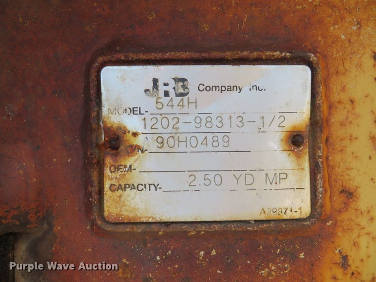 image for item GI9027 2003 John Deere 544H High Lift wheel loader