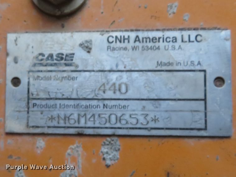 image for item GI9033 2007 Case 440 skid steer