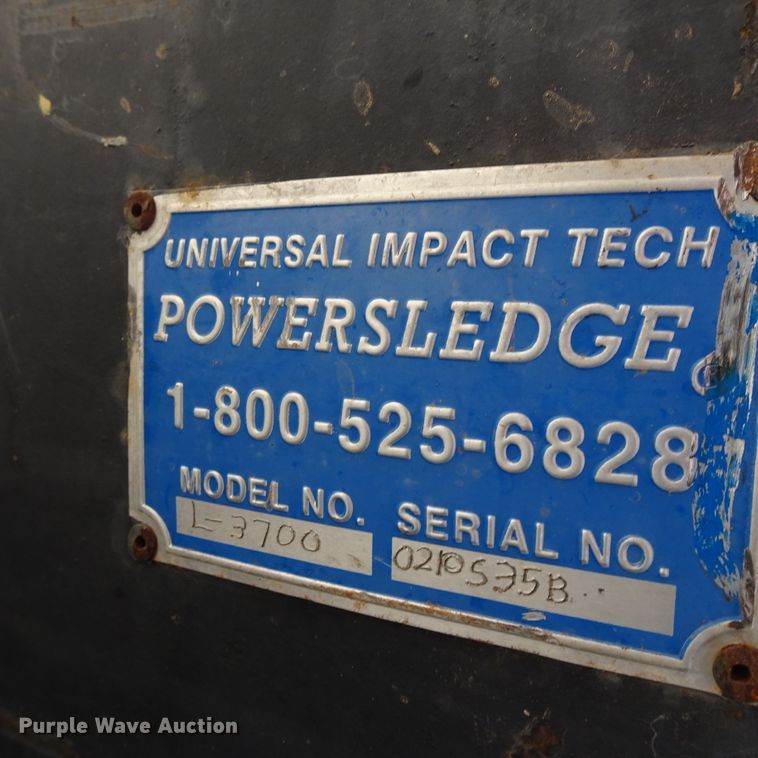 image for item GI9769 Universal Impact Technologies L-3700 Powersledge hammer