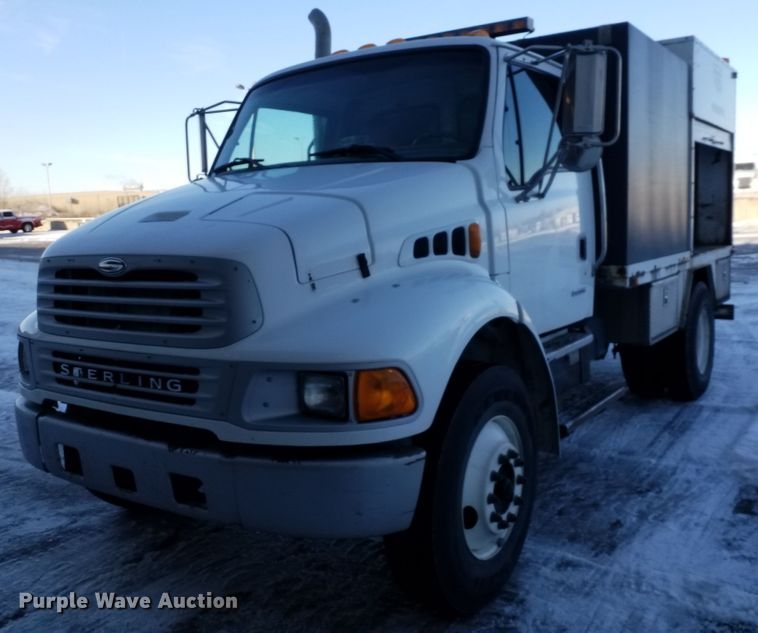 image for item GJ9170 2003 Sterling Acterra M7500 sewer jetter truck