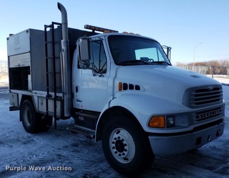 image for item GJ9170 2003 Sterling Acterra M7500 sewer jetter truck