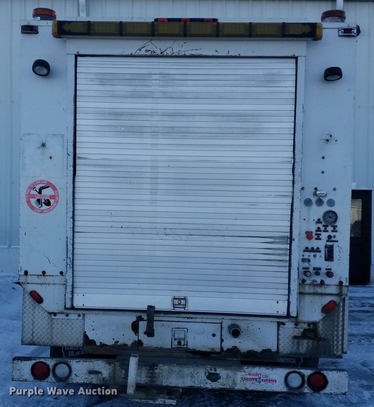 image for item GJ9170 2003 Sterling Acterra M7500 sewer jetter truck