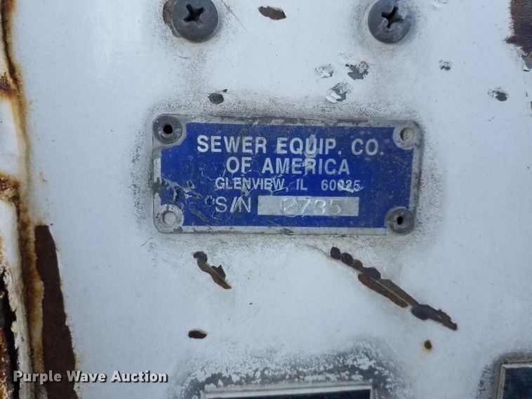 image for item GJ9170 2003 Sterling Acterra M7500 sewer jetter truck