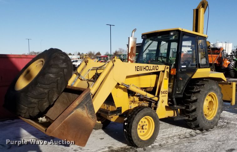 image for item GJ9171 1997 New Holland 545D industrial tractor