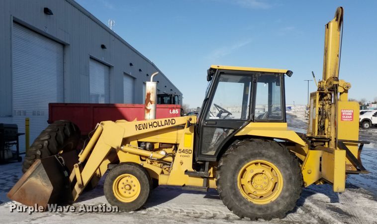 image for item GJ9171 1997 New Holland 545D industrial tractor