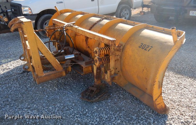 image for item GJ9205 12'W snow plow