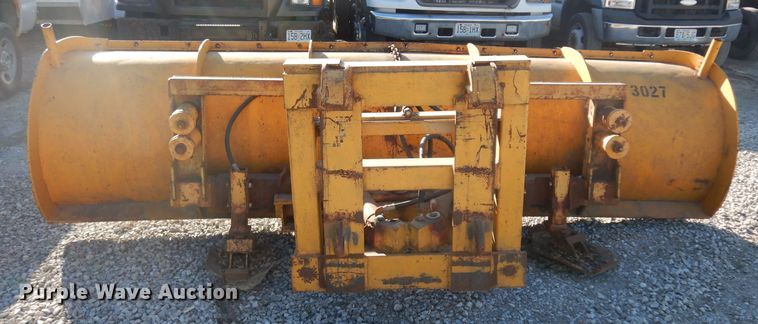 image for item GJ9205 12'W snow plow