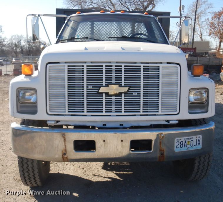 image for item GJ9212 1994 Chevrolet Kodiak C5500 flatbed truck