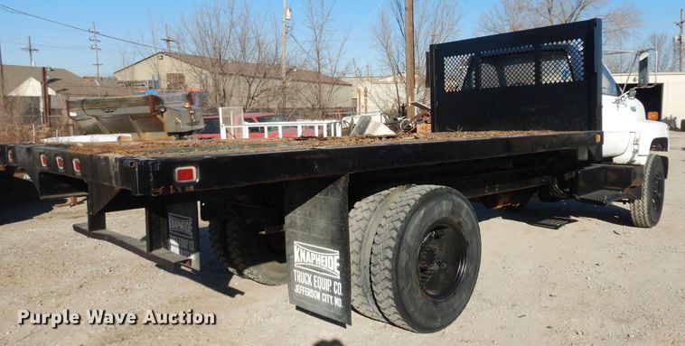 image for item GJ9212 1994 Chevrolet Kodiak C5500 flatbed truck