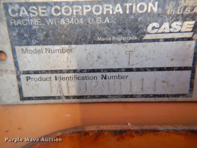 image for item GJ9214 2000 Case 95XT skid steer