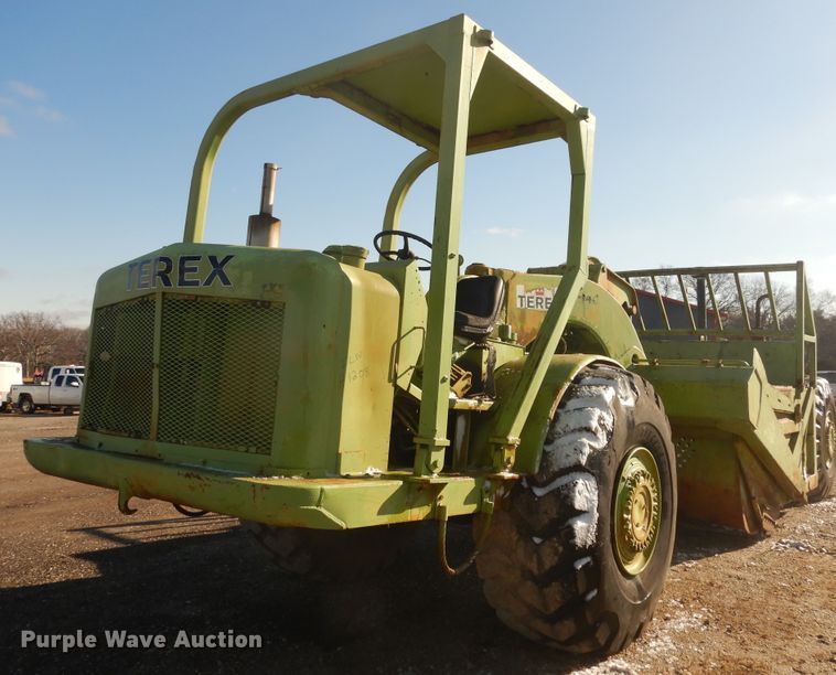 image for item H1208 1986 Terex TS14B conventional scraper