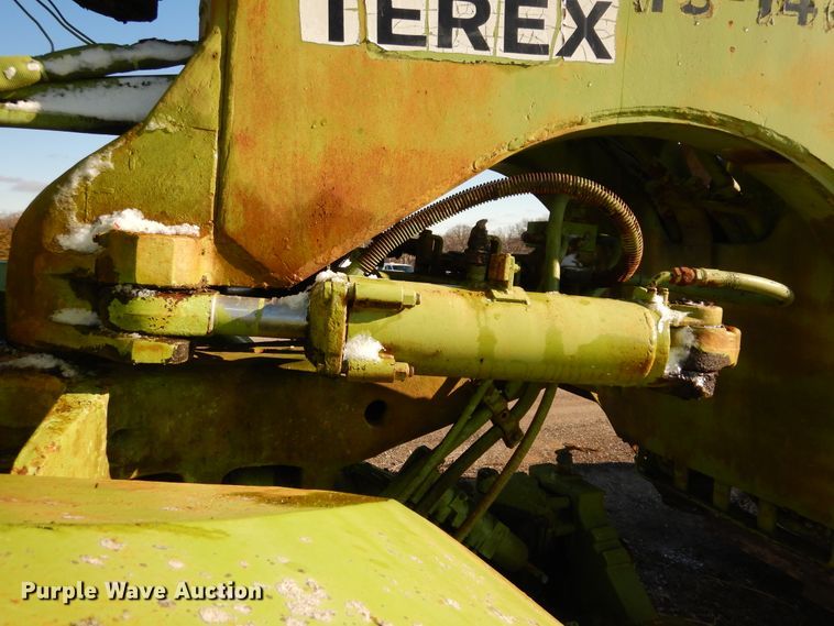 image for item H1208 1986 Terex TS14B conventional scraper