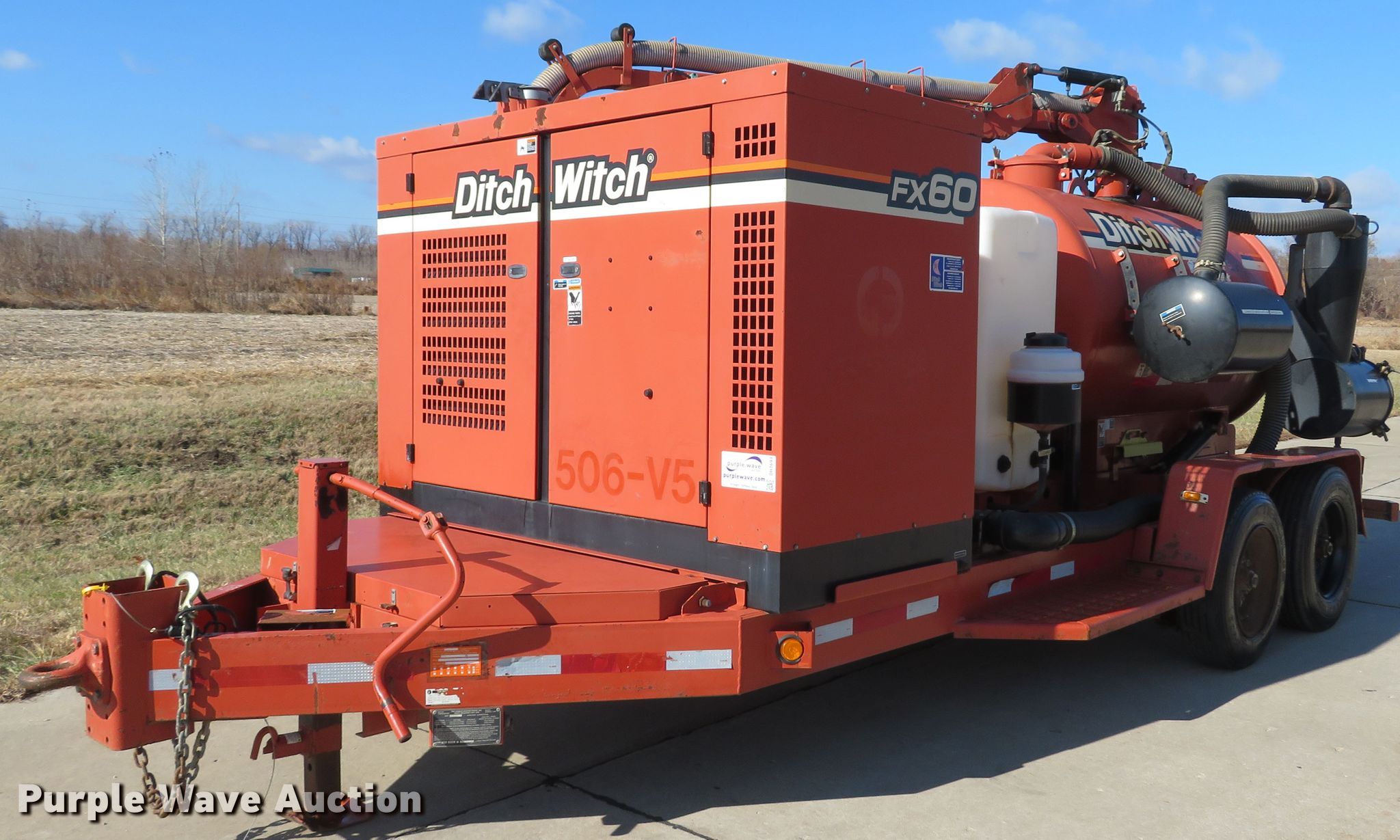 2010 Ditch Witch FX60 vacuum excavator in Chesterfield, MO Item