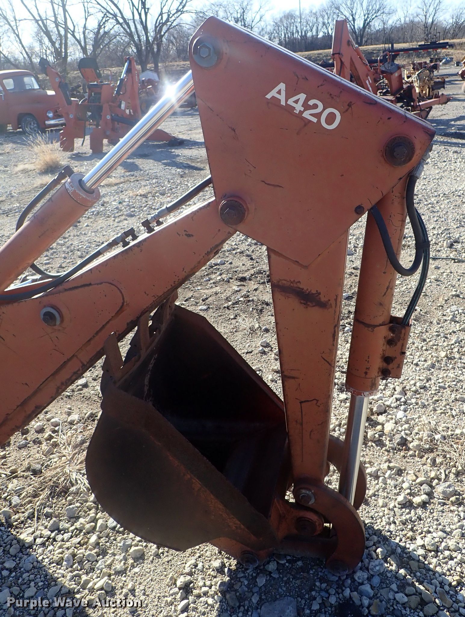 Ditch Witch A420 backhoe in Park City, KS Item FK9691 sold Purple Wave