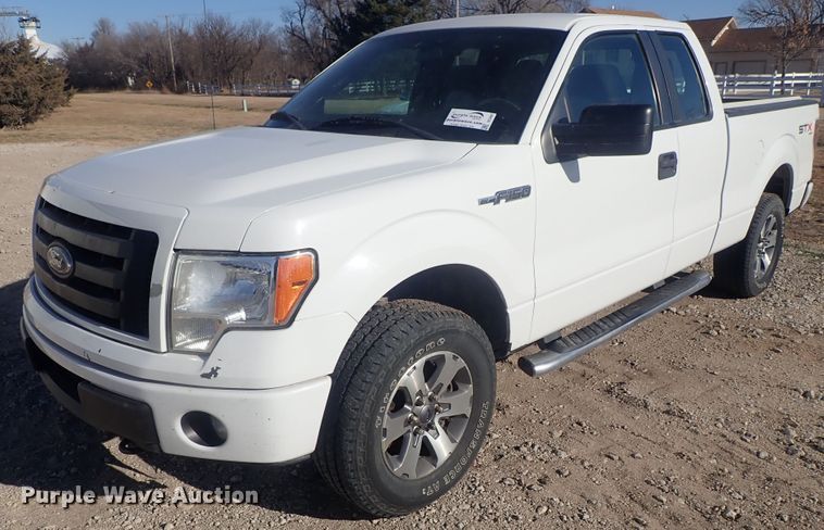 image for item DC3407 2012 Ford F150 SuperCab pickup truck