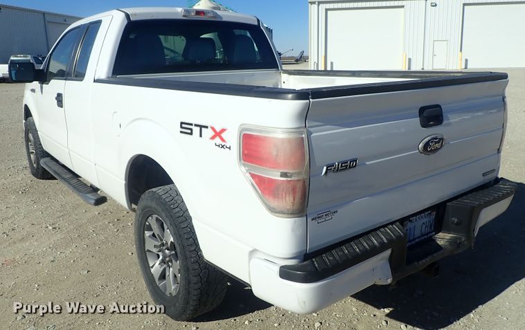 image for item DC3414 2012 Ford F150 SuperCab pickup truck