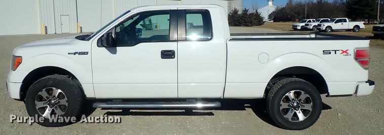 image for item DC3414 2012 Ford F150 SuperCab pickup truck