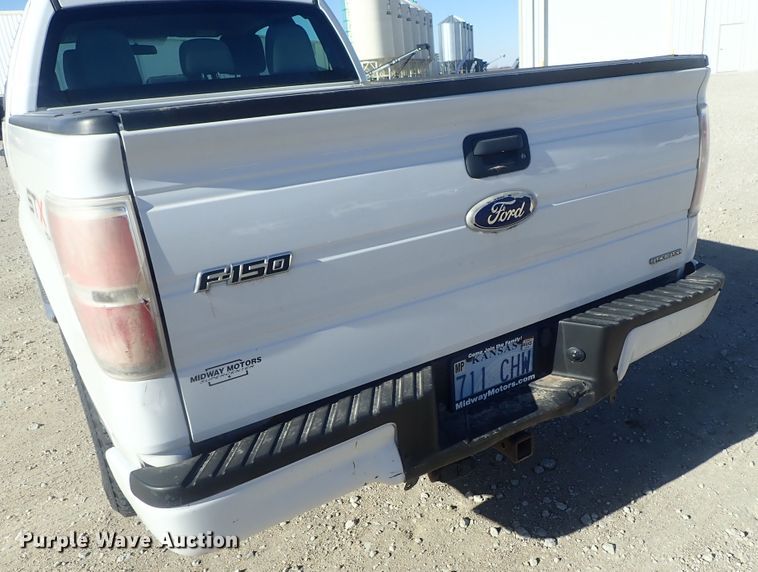 image for item DC3414 2012 Ford F150 SuperCab pickup truck