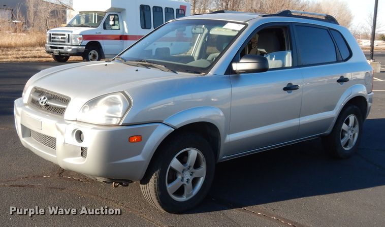 image for item DE4184 2007 Hyundai Tucson SUV