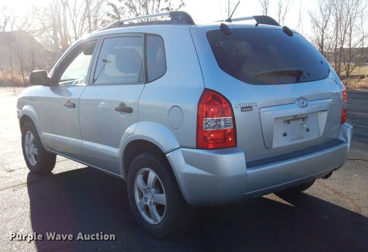 image for item DE4184 2007 Hyundai Tucson SUV