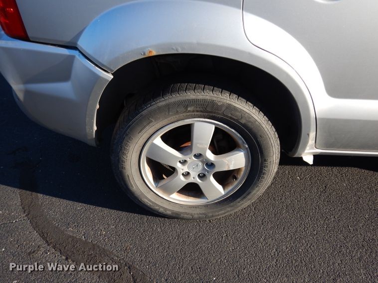 image for item DE4184 2007 Hyundai Tucson SUV