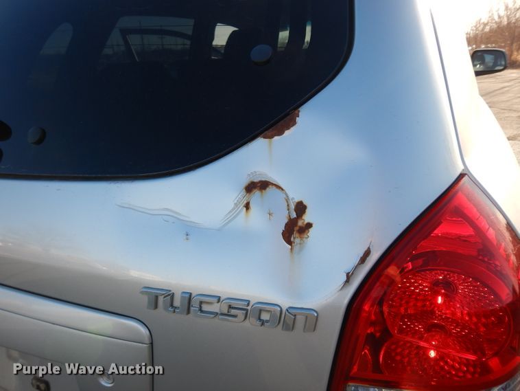 image for item DE4184 2007 Hyundai Tucson SUV