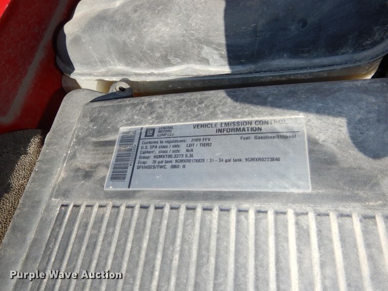 image for item DH4257 2009 Chevrolet Silverado 1500 Ext. Cab pickup truck