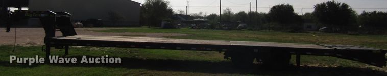image for item DH8298 2019 Big Tex 25GN-35BK+5MR equipment trailer