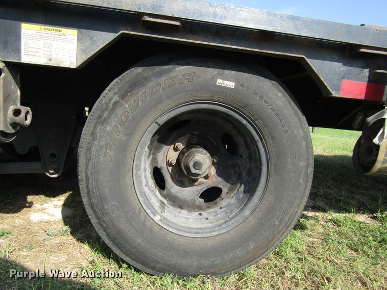 image for item DH8298 2019 Big Tex 25GN-35BK+5MR equipment trailer