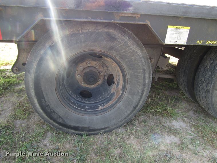 image for item DH8298 2019 Big Tex 25GN-35BK+5MR equipment trailer