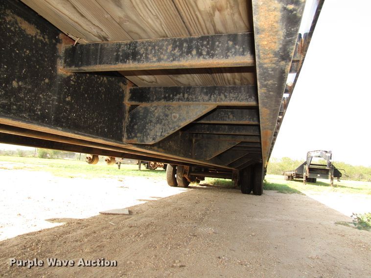 image for item DH8299 2019 Big Tex 25GN-35BK+5MR equipment trailer