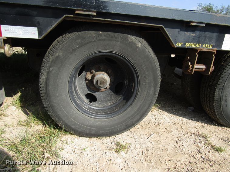 image for item DH8299 2019 Big Tex 25GN-35BK+5MR equipment trailer