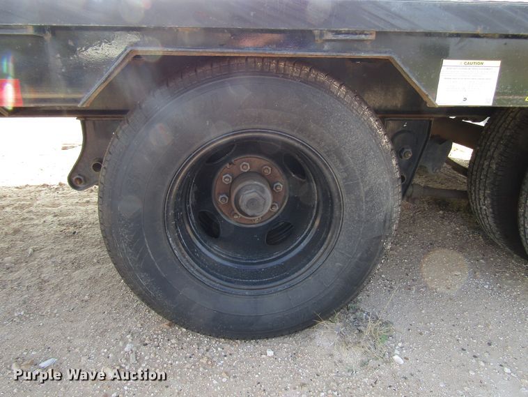 image for item DH8299 2019 Big Tex 25GN-35BK+5MR equipment trailer