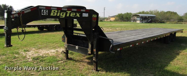 image for item DH8300 2019 Big Tex 25GN-40BK8SIR equipment trailer