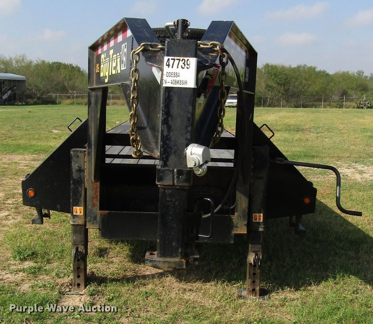 image for item DH8300 2019 Big Tex 25GN-40BK8SIR equipment trailer