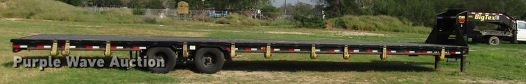 image for item DH8300 2019 Big Tex 25GN-40BK8SIR equipment trailer